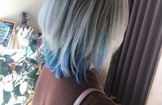 鬼滅カラーをやるなら印西市のhaircottagecocoで！